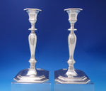 Hamilton by Tiffany and Co Sterling Silver Candlestick Pair #18506/2538 (#7199)