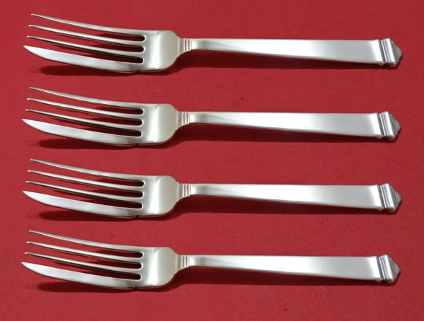 Hampton by Tiffany & Co. Sterling Silver Fish Fork Set 4pc AS Custom Made 7"