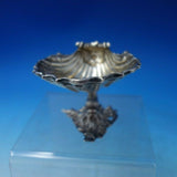 Sterling Silver Bowl Cast Seashell on Dolphin Design 3" Tall (#6282)