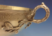 Japanese by Gorham Sterling Silver Centerpiece Bowl Pedestal with Birds (#0444)