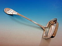 Japanese by Tiffany & Co. Sterling Silver Oyster Ladle Pie Crust Edge 10 1/2"