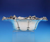 Tiffany and Co Sterling Silver Fruit Bowl w/ Petunia Leaf Pierced Design (#3173)