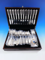 Old English Tipt by Gorham Sterling Silver Flatware Set 12 Dinner Service 60 Pcs