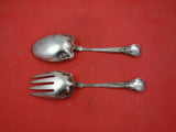 Chantilly by Gorham Sterling Silver Salad Serving Set 2-Piece Applied Lacing 9"
