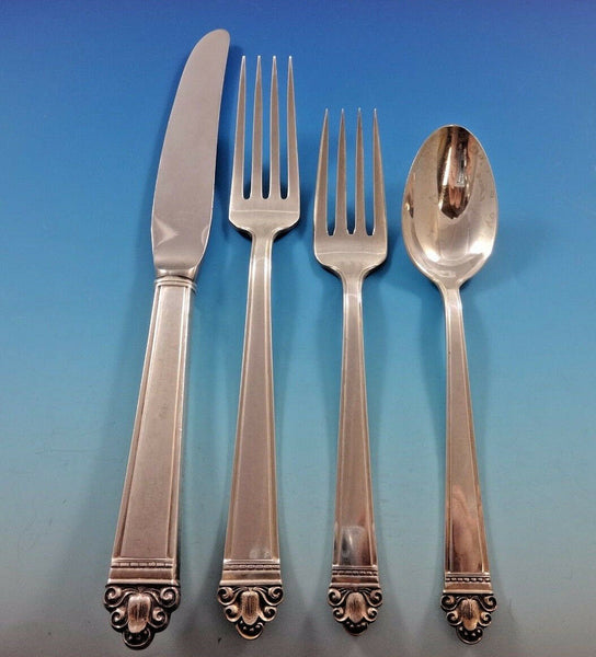 Juliana by Watson Sterling Silver Flatware Set for 12 Service 48 Pieces
