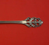 Viking Rose by Th. Marthinsen Norwegian .830 Silver Lemon Fork 4 1/4" Serving