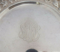 Rose by Stieff Sterling Silver Bread and Butter Plate 7" Diameter #225 (#3521)