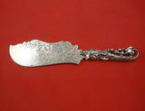 Dolphin by Shiebler Sterling Silver Ice Cream Slice FH AS Bright-Cut Flowers 13"