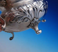 James C. Grogan Sterling Silver Sugar and Creamer Set 2pc Footed #3057 (#3718)