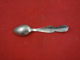 Indigenous Sterling Silver Teaspoon Cornstalk & Hopi Symbol for Sun God Dawa