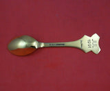 Christmas Spoon by A. Michelsen Danish Sterling Silver Teaspoon 1991 Vermeil