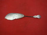 Unknown Henry Hebbard Sterling Silver Fish Server 1860 Twist Bright cut 11 3/8"