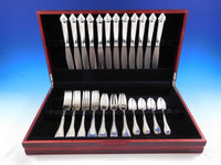 Vauban by Puiforcat France Sterling Silver Flatware Set 12 Service 48 pcs Dinner