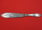 Olive by Tompkins and Morris Pure Coin Silver Cake Saw FH AS Bright-Cut 11 5/8"