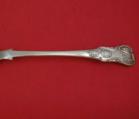 Kings by John Walton English Sterling Silver Platter Spoon circa 1842 12 1/4"