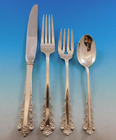 Belle Meade by Lunt Sterling Silver Flatware Set for 8 Service 56 pieces