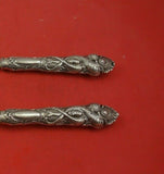 Dolphin by Albert Coles Sterling Silver Fish Serving Set 2pc Bright-Cut Pierced