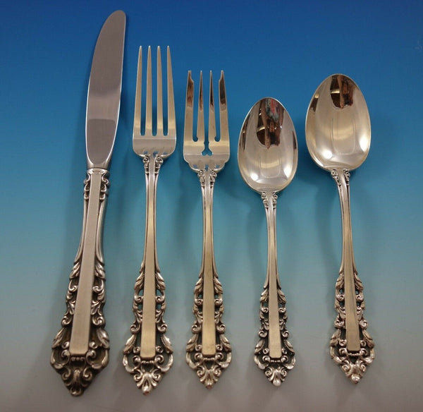 Medici New by Gorham Sterling Silver Flatware Set for 12 Service 66 Pieces
