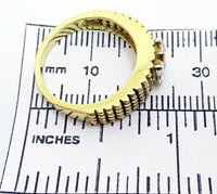 14k Gold Genuine Natural Diamond Ring with .40ct Marquise Diamonds (#J742)