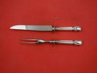 Duke of Windsor by Manchester Sterling Silver Steak Carving Set 2 Piece 10 1/2"