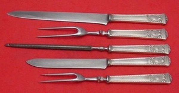 San Lorenzo by Tiffany and Co Sterling Roast Carving Set 5pc HH with Stainless