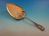 Chrysanthemum by Durgin Gorham Sterling Silver Pie Server FH AS Gold Wash 9 1/2"