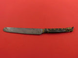 Kozuka by Unknown Mixed Metals Knife with Ship Japanese Motif HH WS 8"