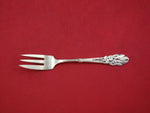 Danish Sterling Silver by Heimburger Pastry Fork 3-Tine 5 1/2"