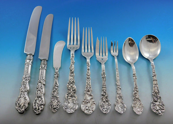 Versailles by Gorham Sterling Silver Flatware Service 12 Set 114 pieces Dinner