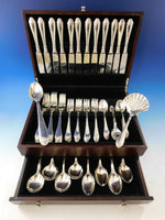 French Empire by Buccellati Sterling Silver Flatware Set 12 Service 74 pc Dinner