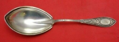Arabesque by Whiting Sterling Berry Spoon 8 7/8"