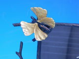 Butterfly Ginkgo by Michael Aram Natural and Oxidized Brass 5x7 Photo Frame New