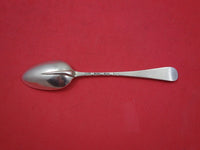 English Georgian Sterling Silver Dessert Spoon Rattail pattern 1768 6 1/2"