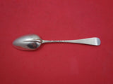 English Georgian Sterling Silver Dessert Spoon Rattail pattern 1768 6 1/2"