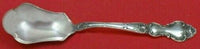 Meadow Rose By Wallace Sterling Silver Relish Scoop 5 3/4" Custom Made