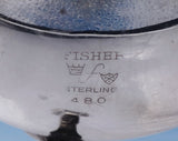 Gadroon by Fisher Sterling Silver Salt Dip and Pepper Shaker Set (#3112)