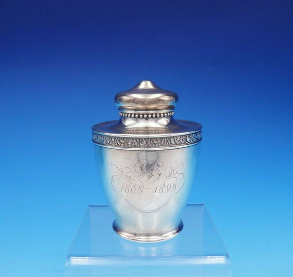 Gorham Sterling Silver Tea Caddy 4 1/8" Tall x 3" in Diameter #255 (#3522)