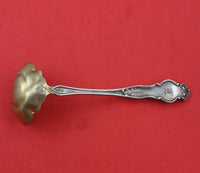 Irian by Wallace Sterling Silver Sauce Ladle Gold Washed 5 1/2" Serving Heirloom