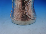 La Fantasy by Whiting Sterling Silver Tall Vase Acid Etched Figural Sea (#4663)