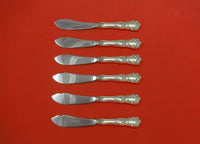 Buttercup by Gorham Sterling Silver Trout Knife 6pc. Set 7 1/2" Custom Made