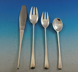 Tjorn by Dansk Sterling Silver Flatware Set for 12 Dinner Service 49 Pcs Modern