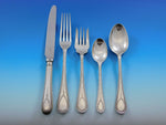 Hester Bateman by CJ Vander Sterling Silver Flatware Set 8 Service Dinner 45 pcs