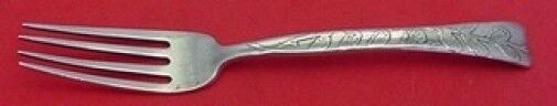 Lap Over Edge Acid Etched by Tiffany & Co. Sterling Breakfast Junior Fork