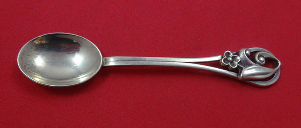 Georg Jensen Sterling Silver Demitasse Spoon 4"