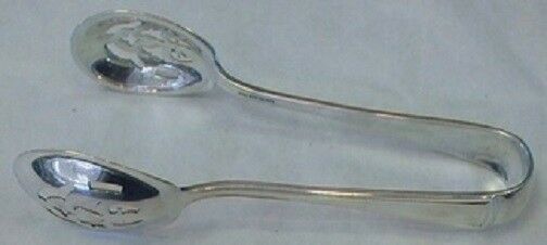 Virginia By Dominick and Haff Sterling Silver Ice Tong 6 1/2"