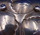 Lily Pads by Reed and Barton Sterling Silver Serving Plate Seafood #101 (#6981)