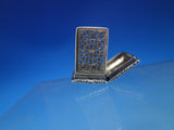 JB John Bettridge English Sterling Silver Vinaigrette Repousse Birmingham #6583