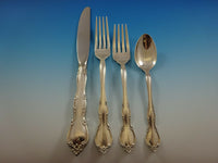Rose Tiara by Gorham Sterling Silver Flatware Set For 8 Service 47 Pieces