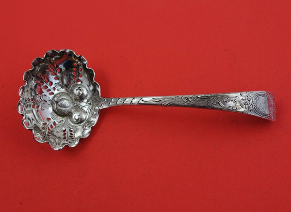 English Georgian Sterling Silver Sugar Sifter Ladle london 1807 6 1/2"