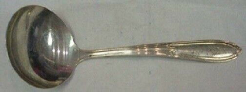 Rhapsody Old By International Sterling Silver Gravy Ladle 6 3/4"